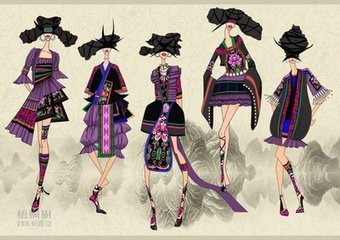 苗族服飾圖案 穿在身上的史書與圖騰